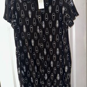 Hottopic Coffin Skeleton dress